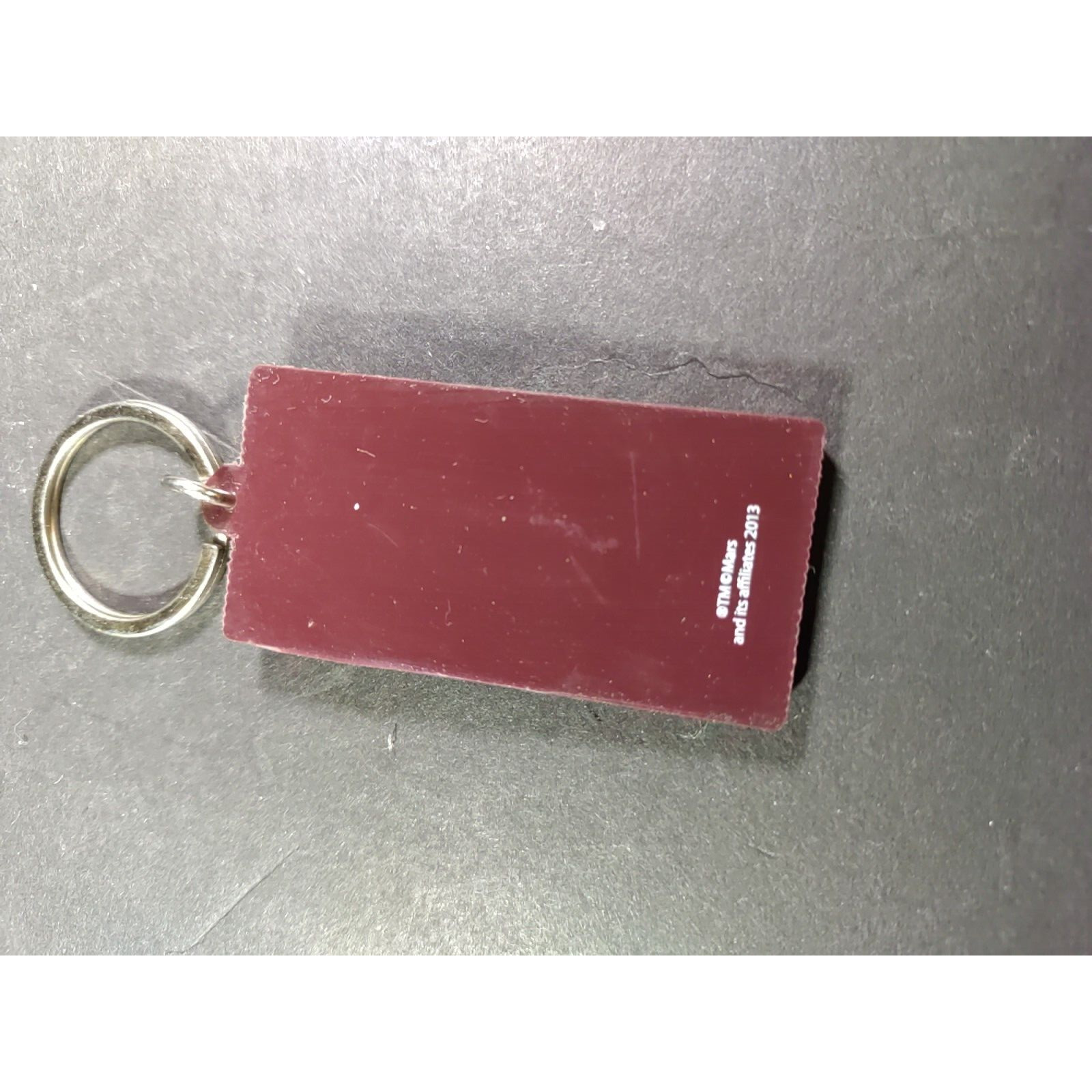 M & M Milk Chocolate Plastic Keychain 2013