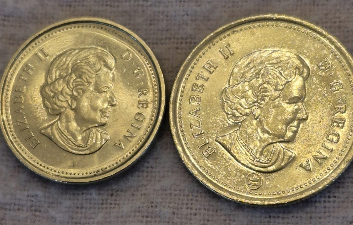 2005-P Beaver Nickel &2009 Caribou Quarter--Canadian Circulation Coin Pair