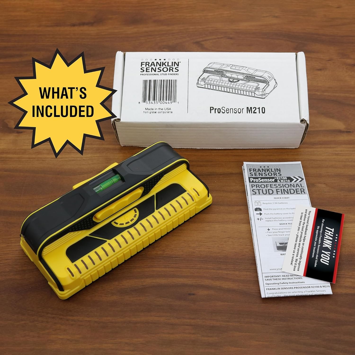 Franklin Prosensor M210 13-Sensor Stud Finder