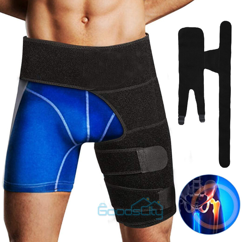 Hip Brace Compression Groin Support Wrap for Sciatica Pain Relief Thigh Recovery
