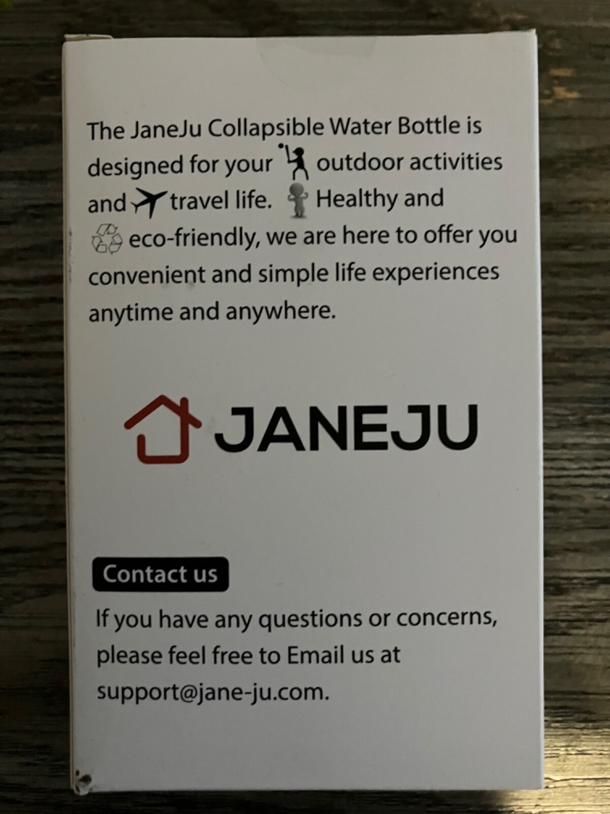 Janeju Collapsible Water Bottle 17 OZ