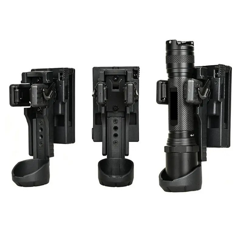 Flashlight Cover Flashlight Pouch Holster Belt Carry Case Holder Torch Clip