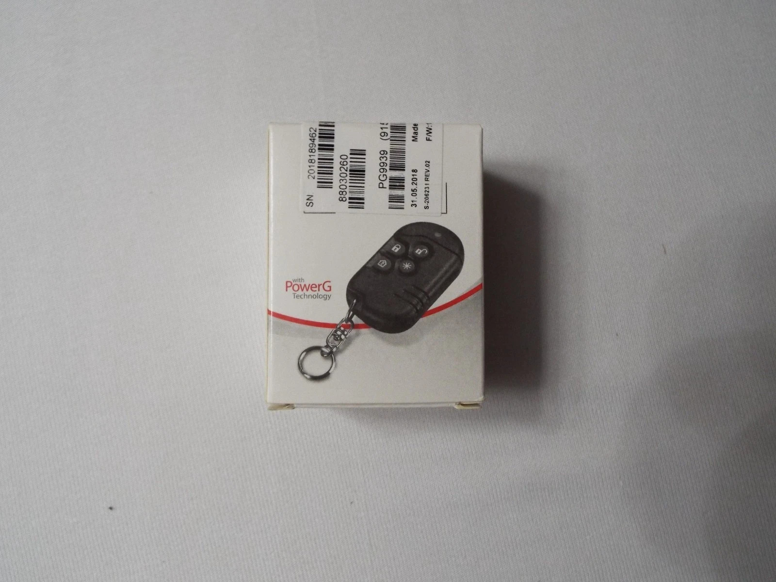 DSC PowerG Wireless 4-Button Panic Key Fob Compatible PowerSeries & Neo PG9939