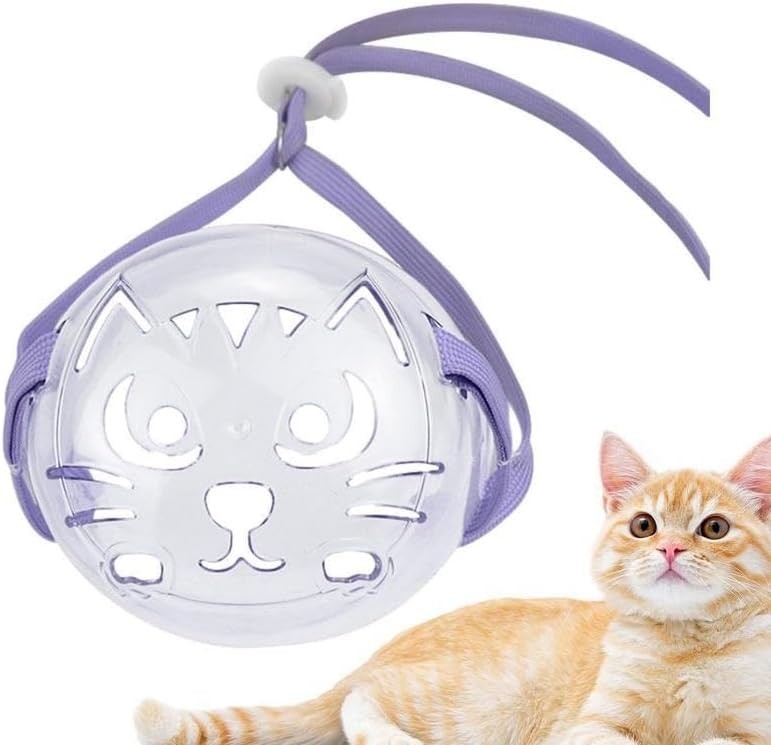 Cat Muzzle Anti-Bite Breathable Protective Space Hood Anti-Licking Grooming Mask
