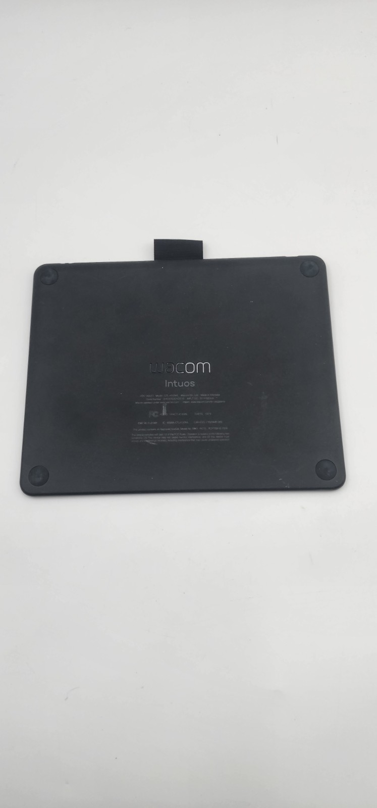 Wacom Intuos Small CTL-4100 Drawing Tablet, Missing Stylus, Works