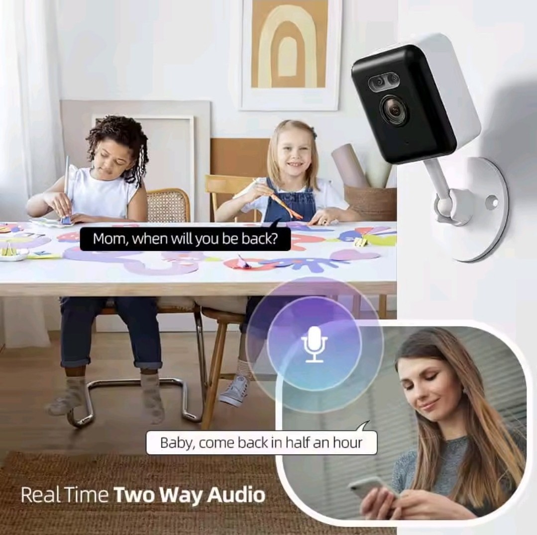 HD Mini Wireless with Night Vision, Long Battery Life, Motion Detection