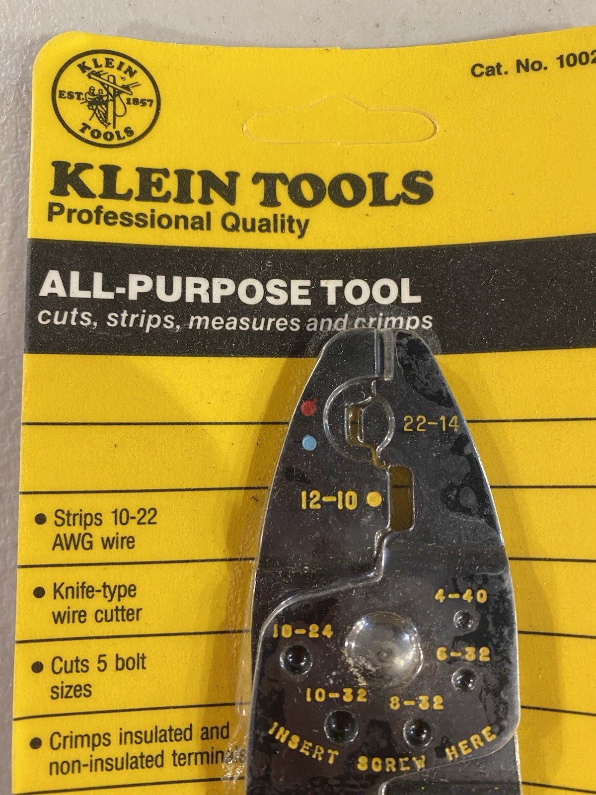 Klein Tools, All Purpose Tool #1002, NEW, Sealed