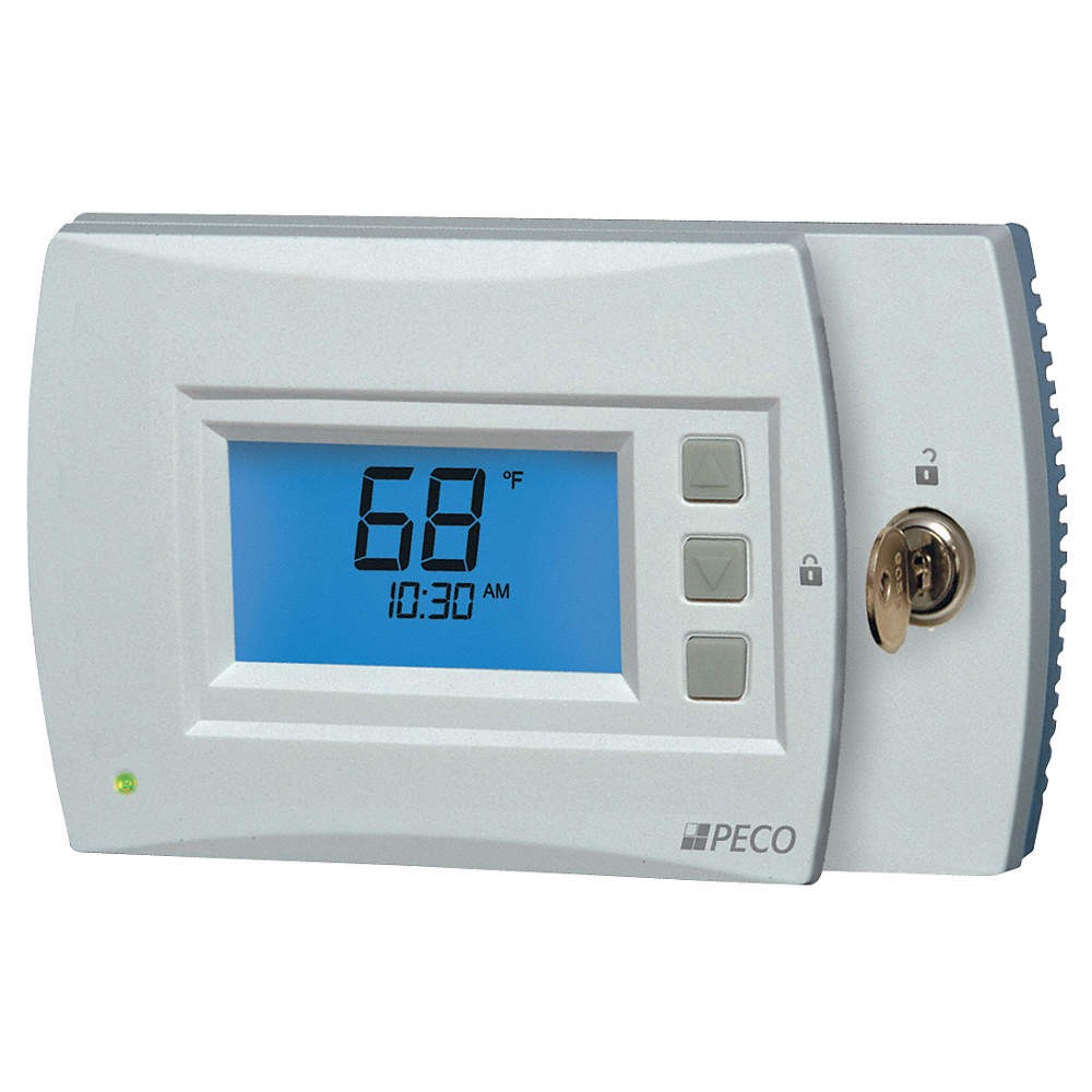 PECO T4932SCH-002 Low Volt Prog Tstat Heat/Cool,20-30V AC 29AT96