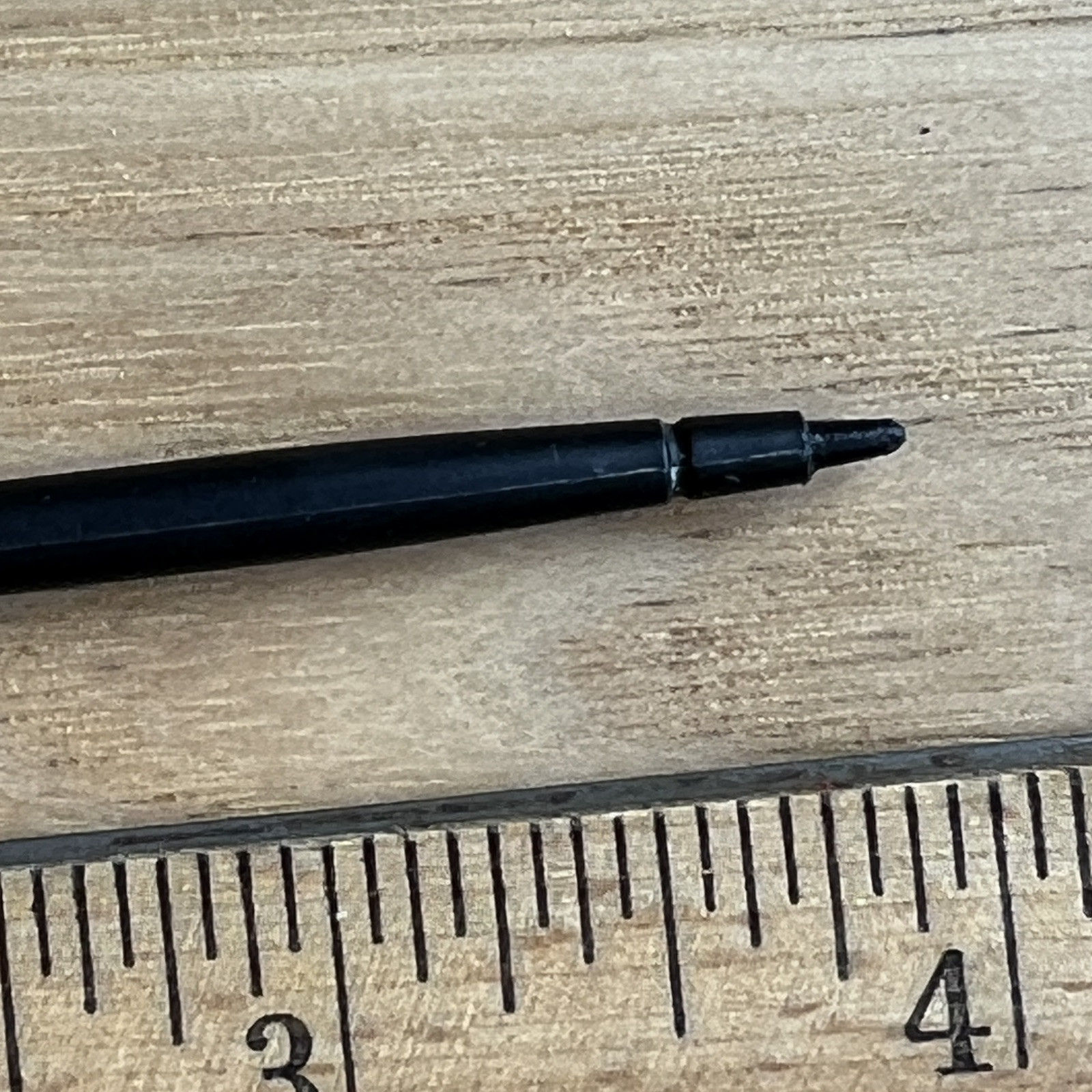 4 Inch Black Plastic Stylus Hard Tip