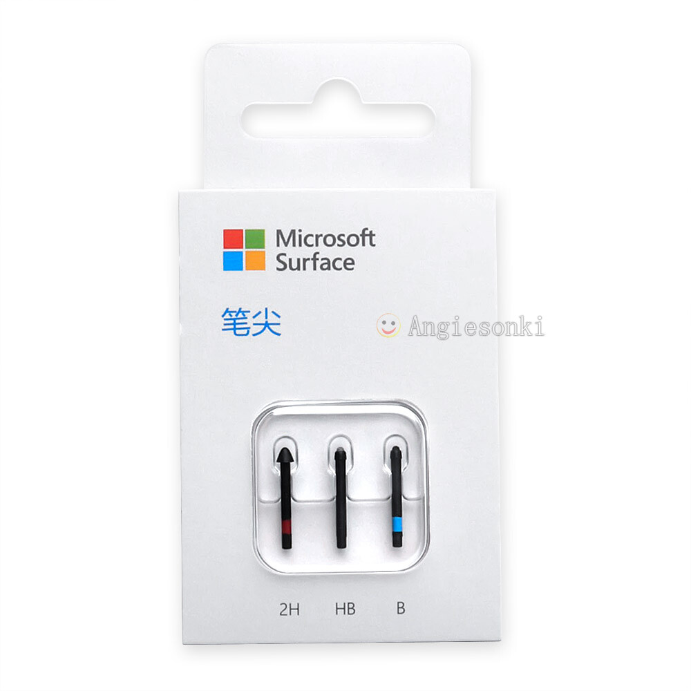 Replace 100% Genuine Microsoft Pen Tip Kit 2H HB B Surface Pro 4 5 Pen Stylus