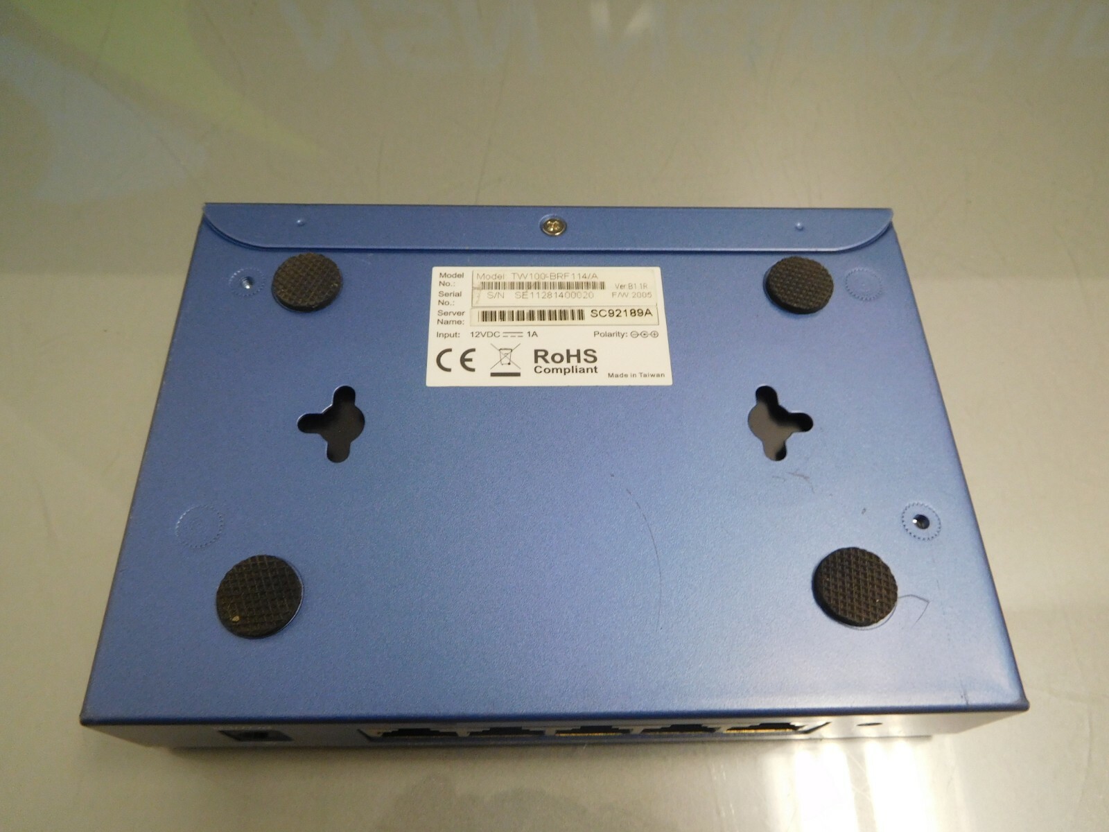 TRENDnet TW100-BRF114 4-Port Cable DSL Firewall Router