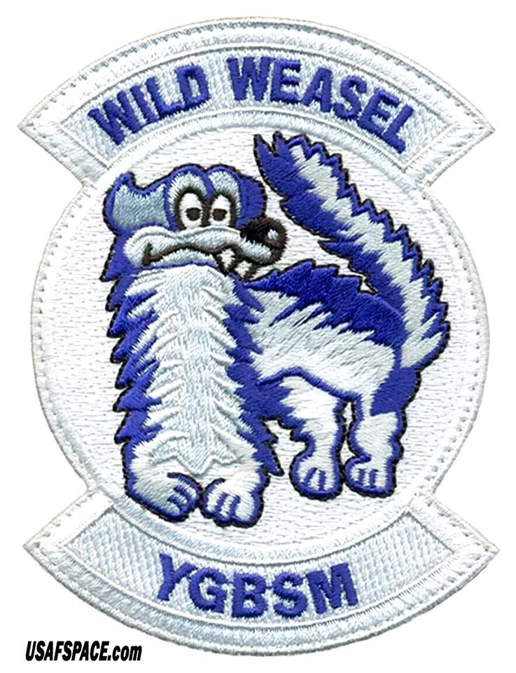 USAF 157th FIGHTER SQ -157 FS-F-16-WILD WEASEL-SC-ANG- ORIGINAL VEL PATCH