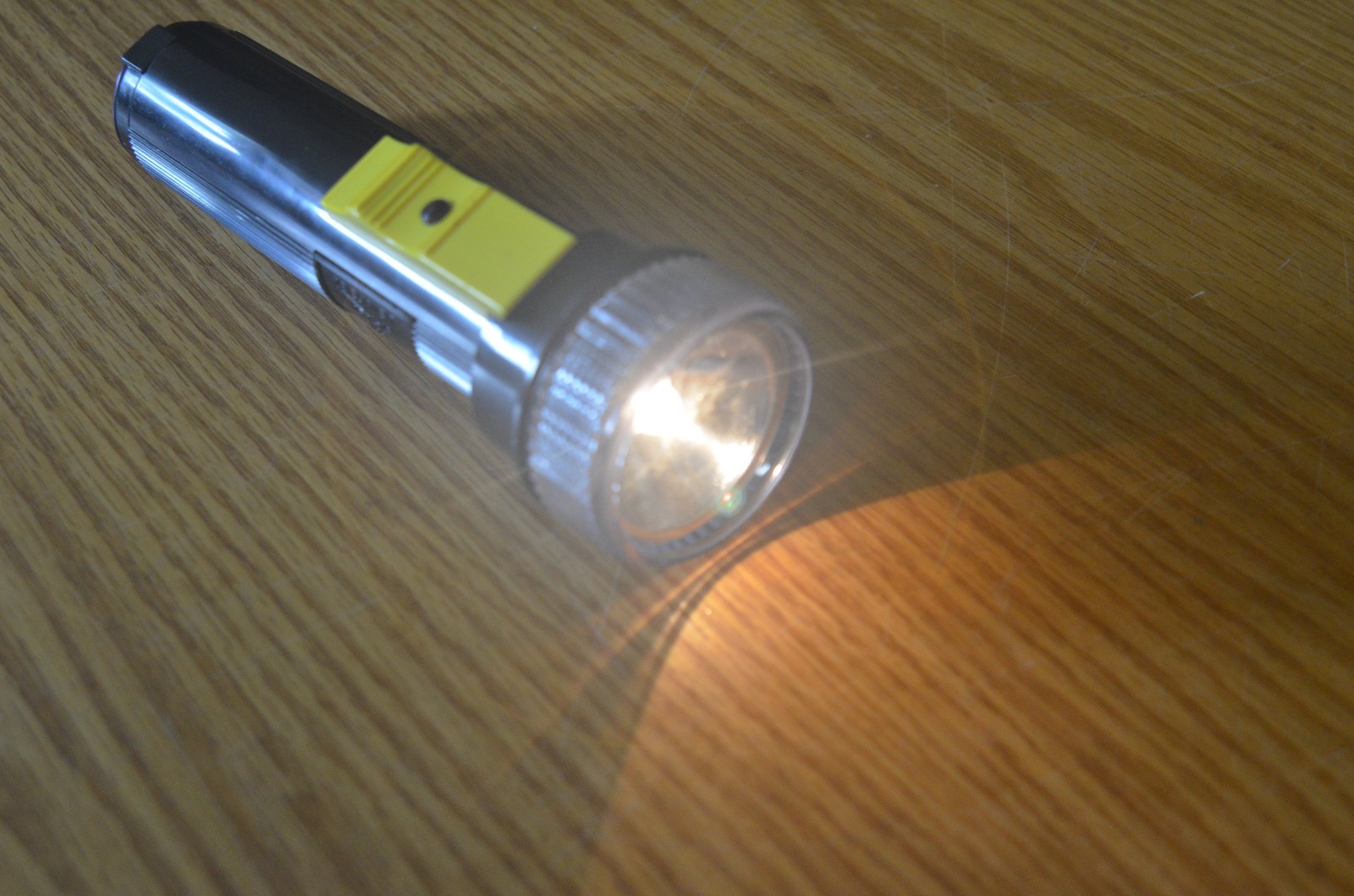 (Lot of 10) Development Workshop Inc. Plastic Flashlights (U-A)