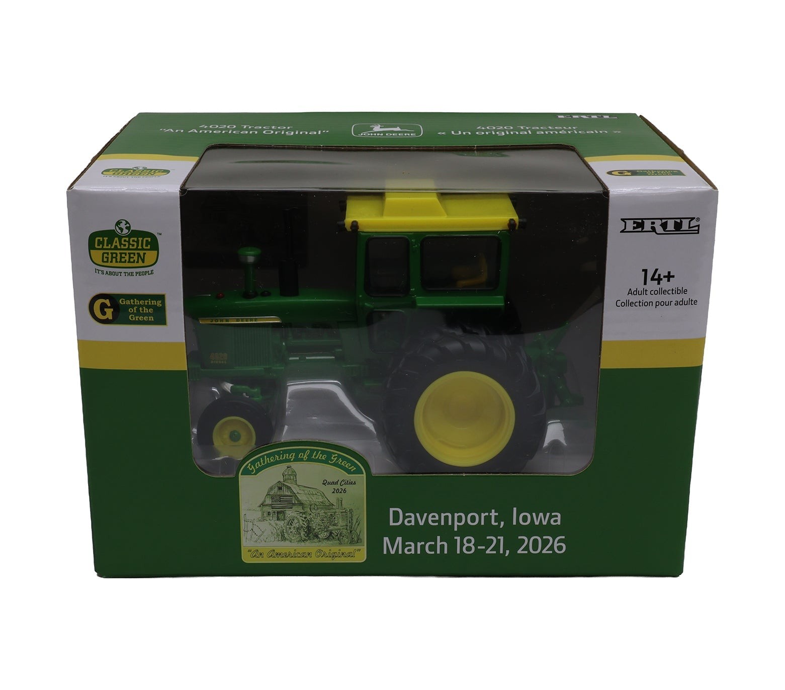 1/32 John Deere 4020 Tractor "An American Original" Toy - LP88587