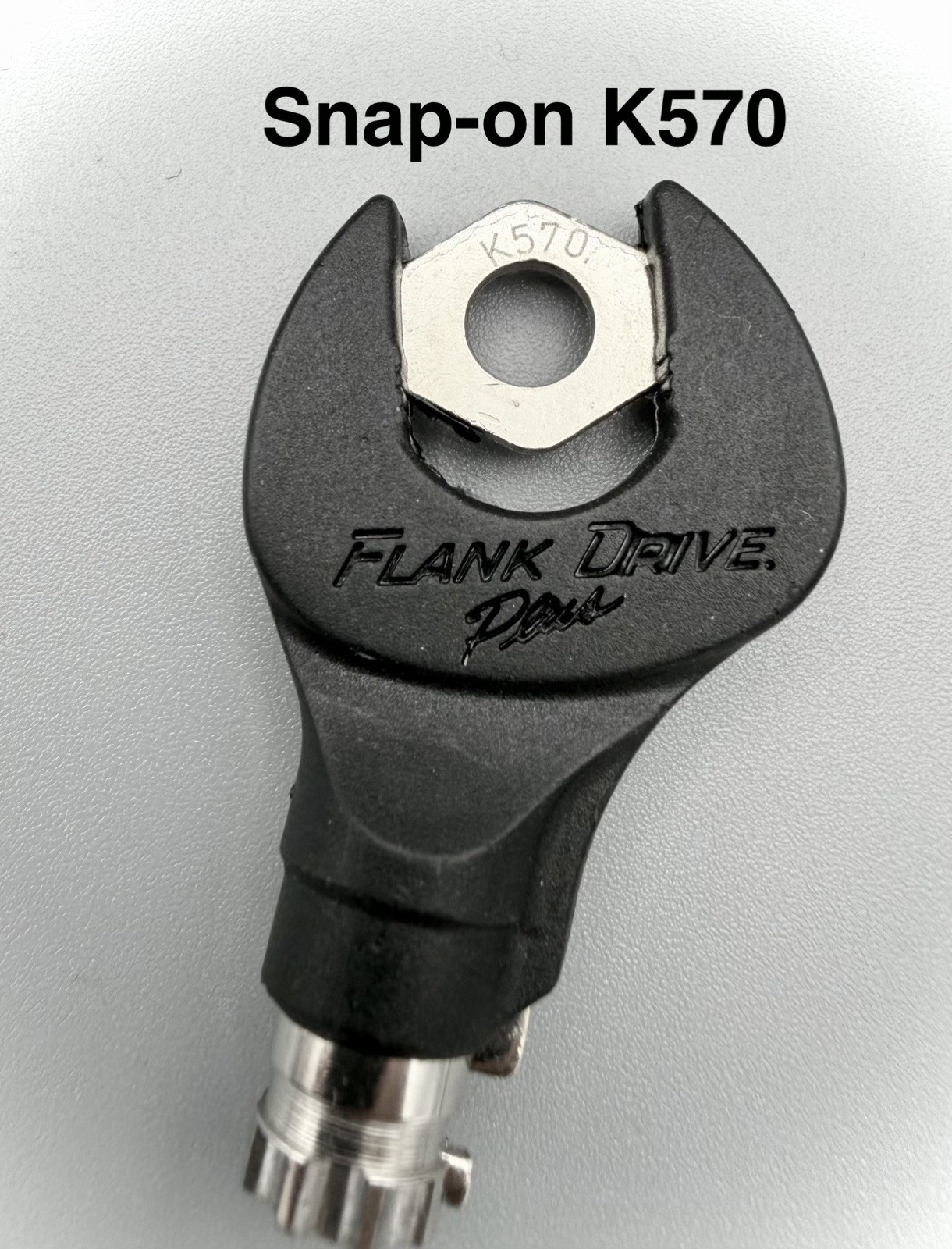 Snap-on K570 Flank Drive Plus Tool Box Key, Snap-on #K570 Key, New OEM.