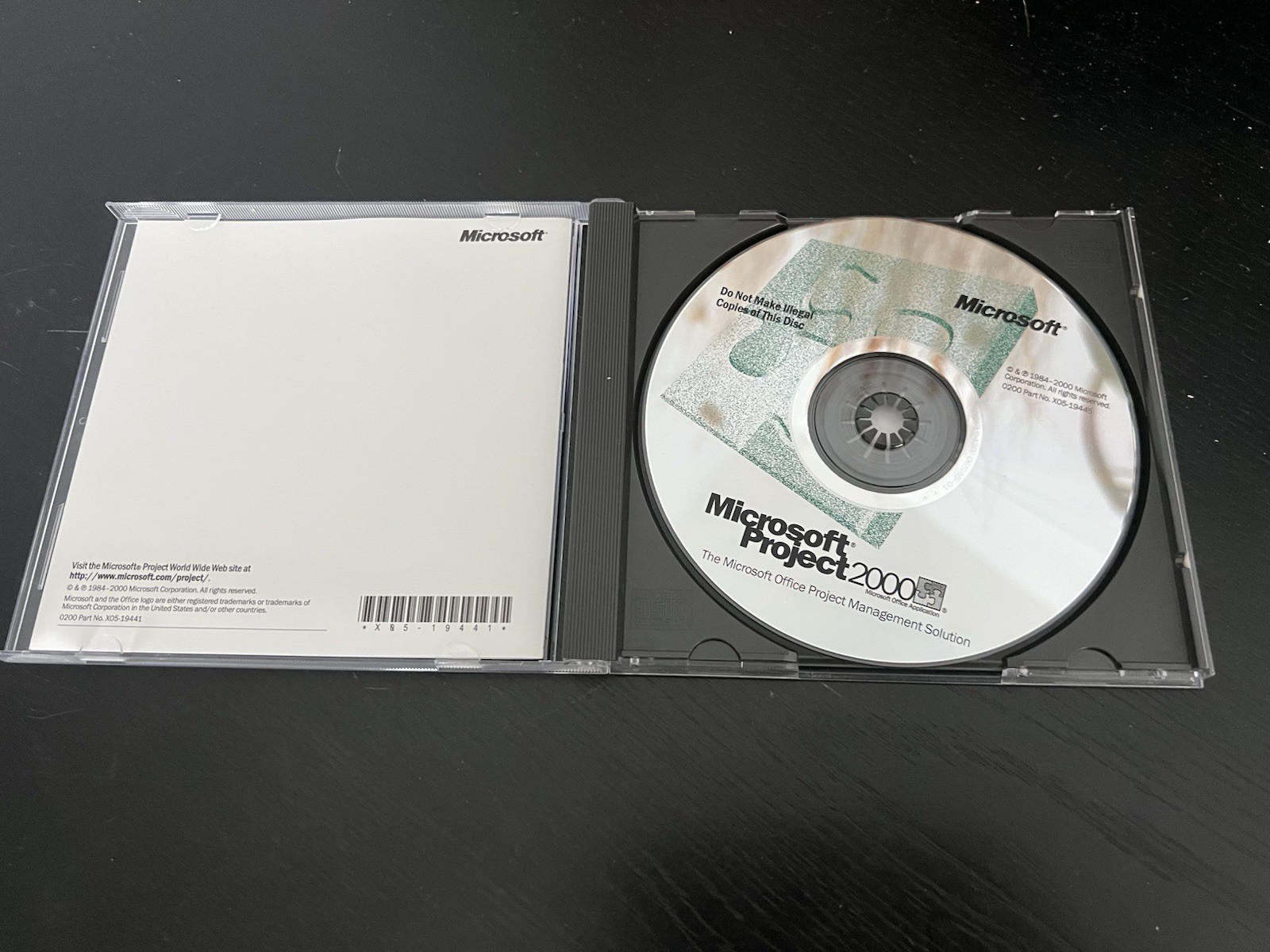 Microsoft Project 2000_ Project Management Solution Software With Product Key