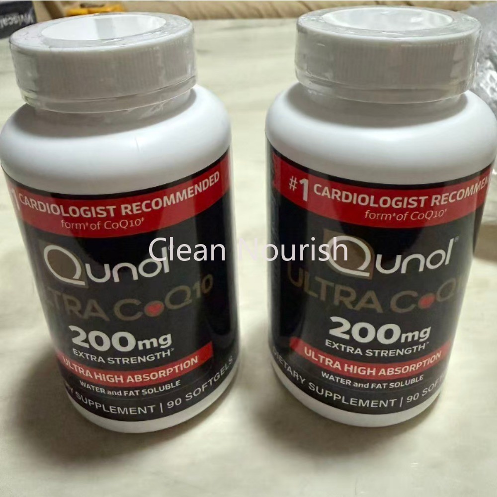 Qunol Ultra CoQ10 200mg Softgels High Absorb Coenzyme Q10 Heart Vascular Health