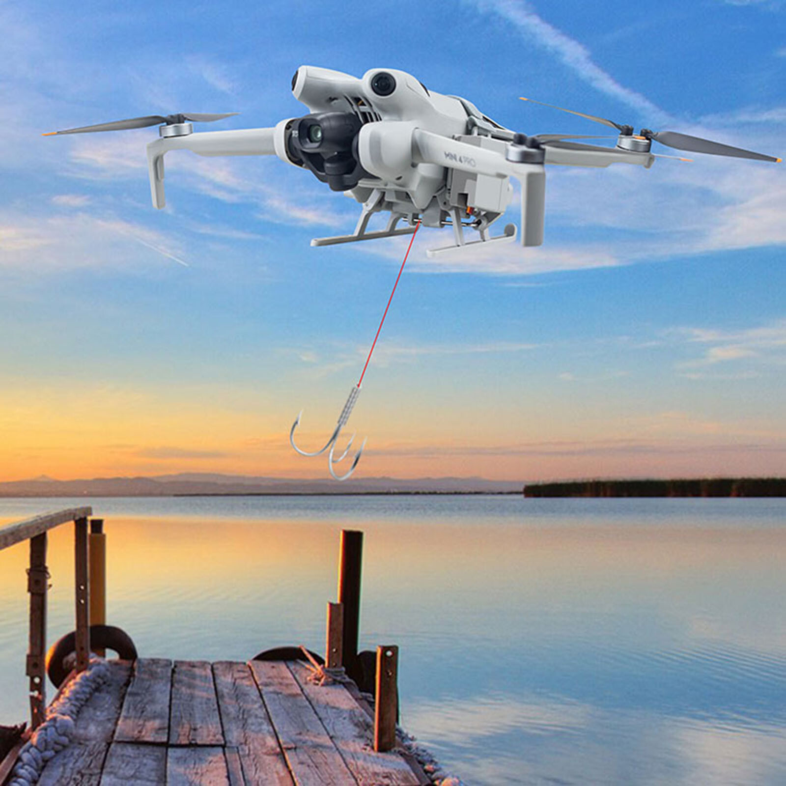 Thrower Robotic Arm Thrower Drone Accessories for DJI MINI 4PRO