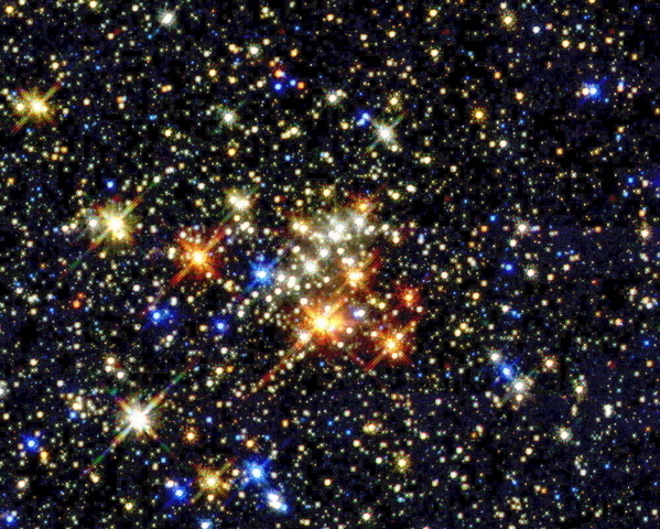 New 11x14 Space Universe Photo: Young Stars Inside the Milky Way Galaxy