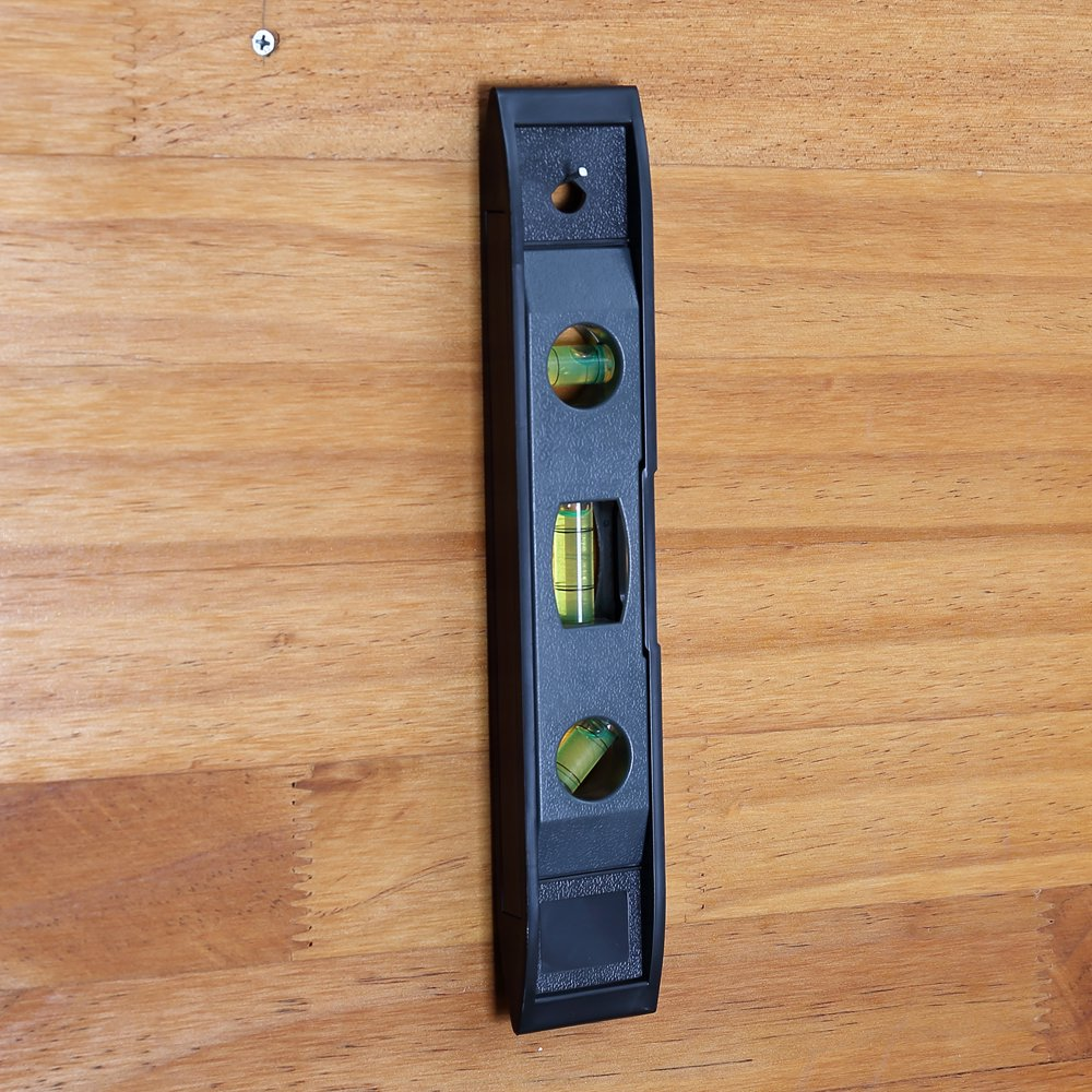 9-Inch Magnetic Torpedo Level 3 Vials for Vertical & Horizontal Measuring