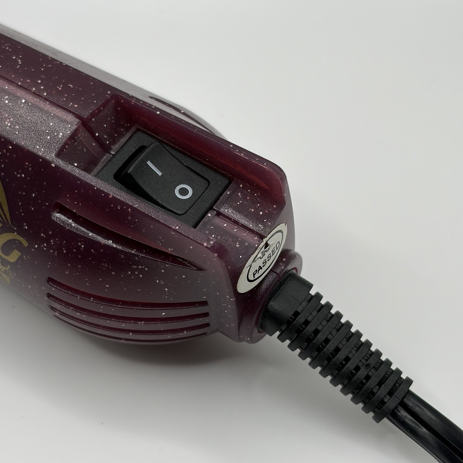 Marvy Uchida Embossing Heat Tool Model 2500 Purple Sparkle TESTED