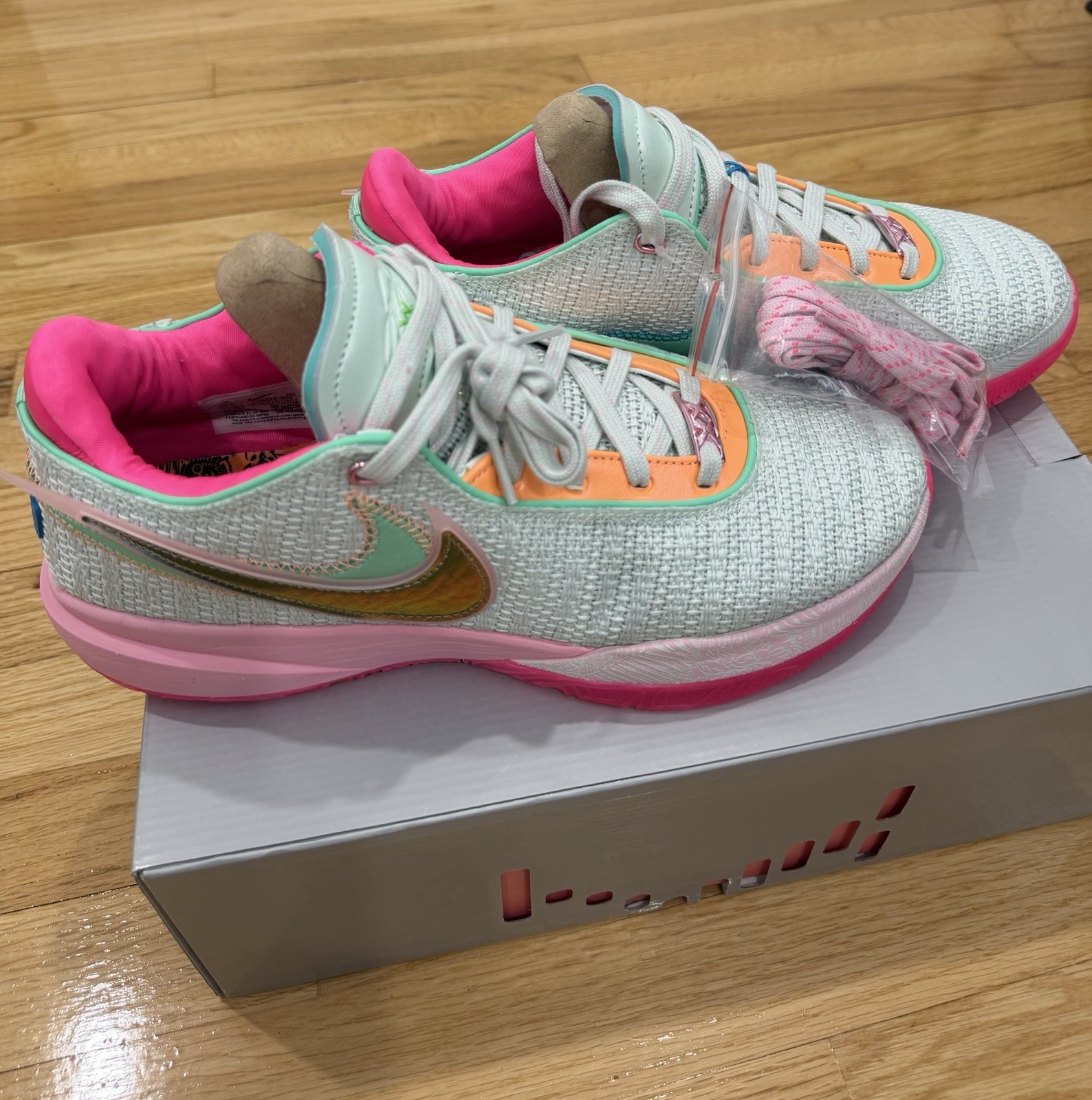 Nike LeBron 20 Time Machine Low Top Basketball  2022 size 10.5