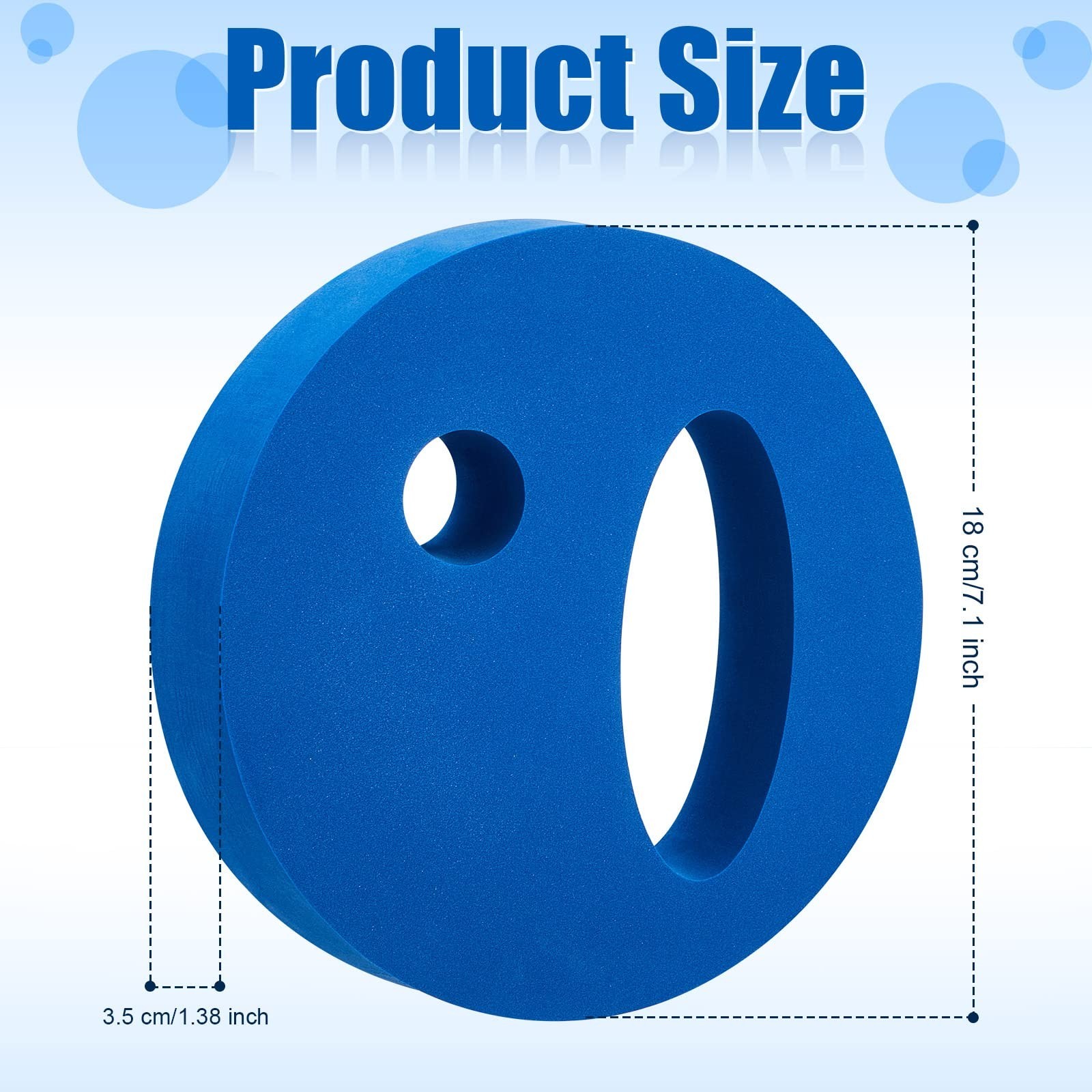 Water Exercise Discs Weights for Pool Exercise Set EVA Foam Water Aerobic Equ...