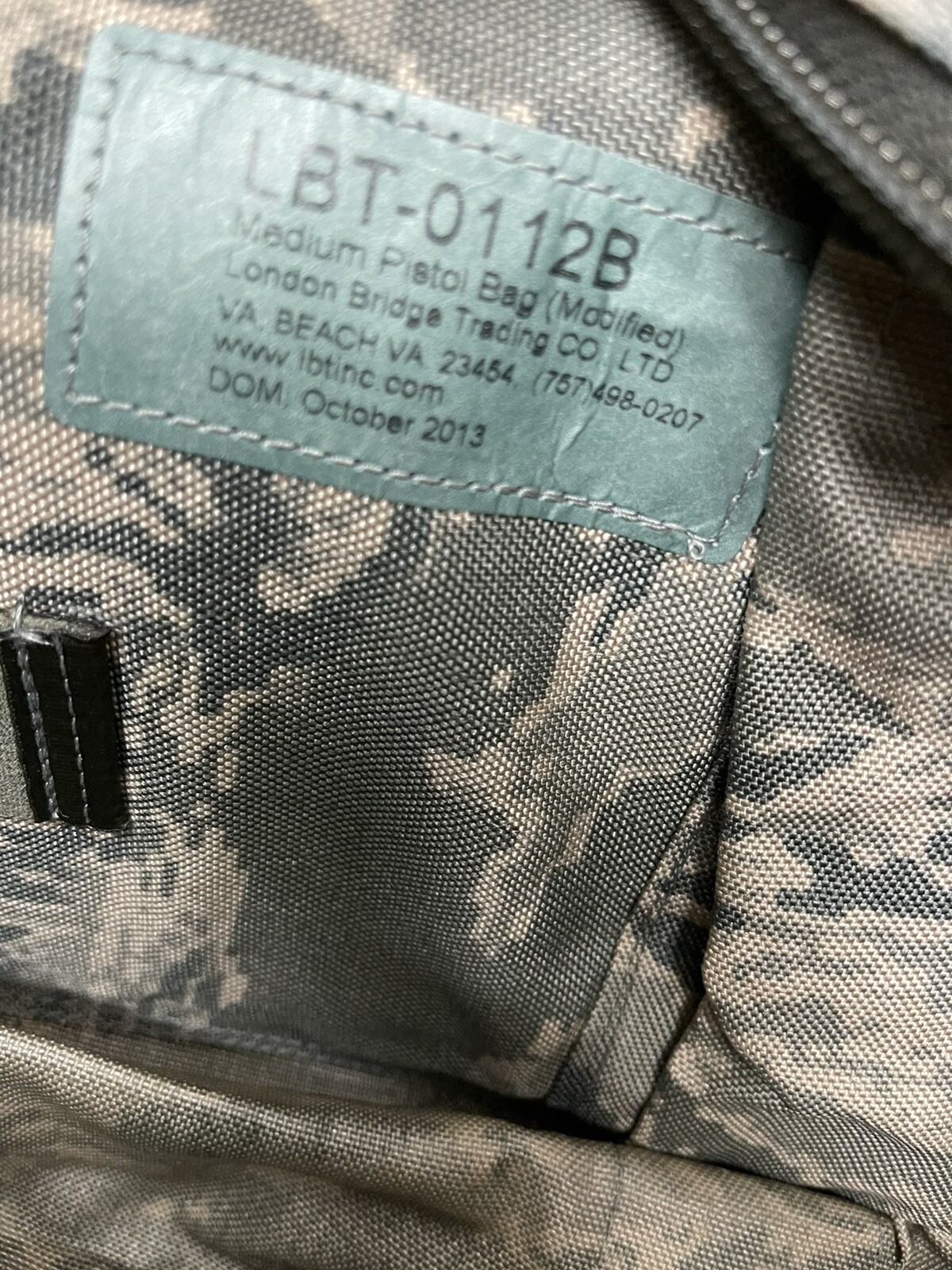 LBT Medium Pistol Bag LBT-0112B ABU Discontinued