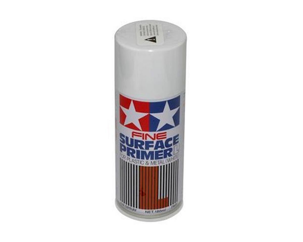 Tamiya White Surface Primer Spray Paint (180ml) ABS / Styrene plastic