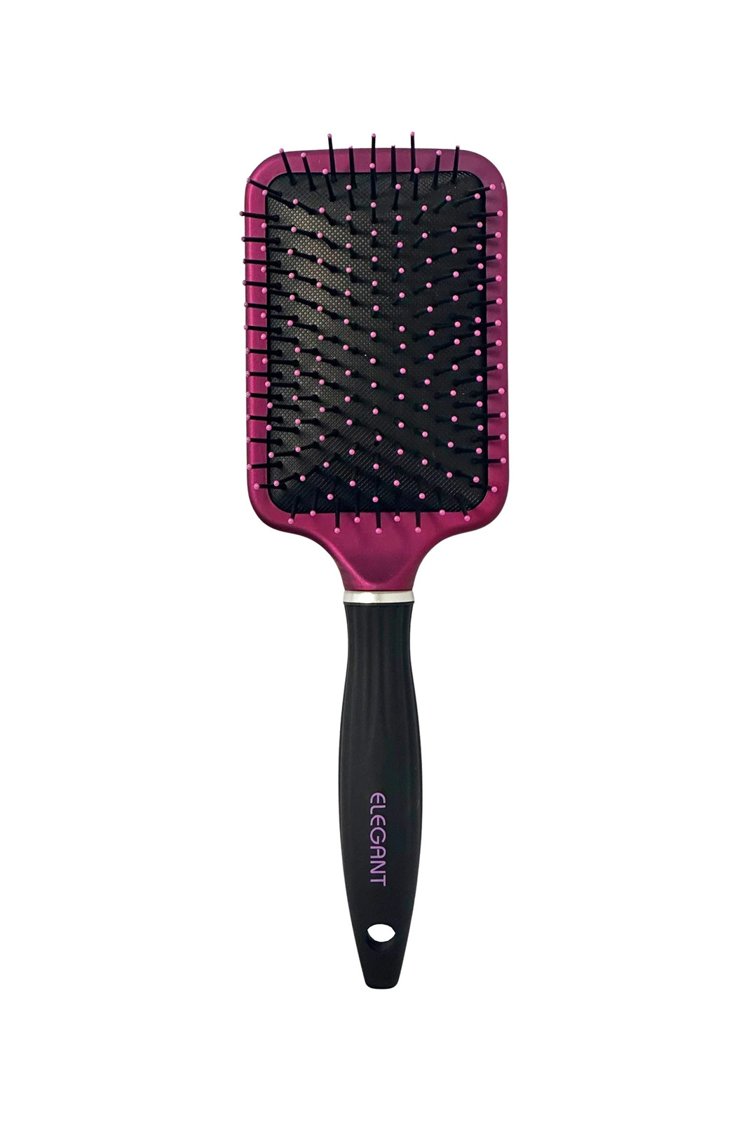 Elegant #573 Deep Shine X5 Superlite Paddle Brush, Large (10.5") Metallic Purple