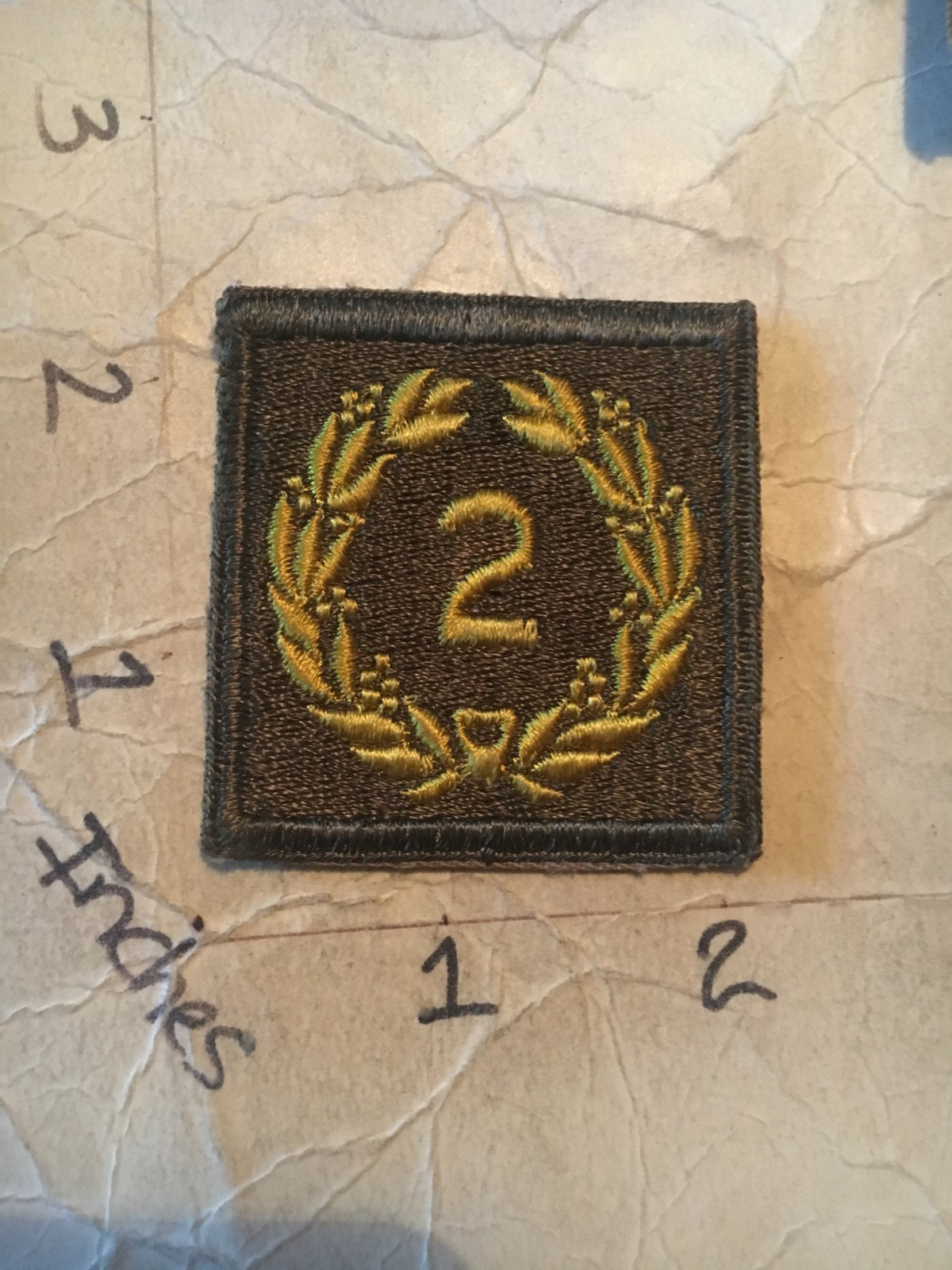 WW2 to Korea era Army Distinguished Unit Citation 2nd c/e no glow Patch 7/22/25