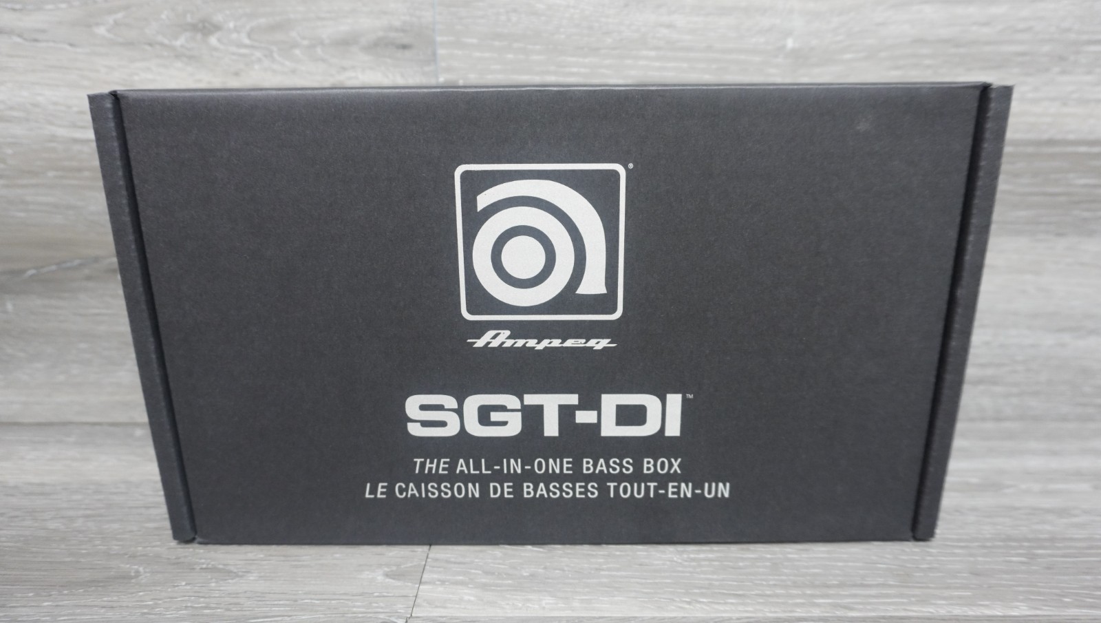 NEW SEALED Ampeg SGT-DI Bass Preamp Pedal and DI - Black (99-040-4105)