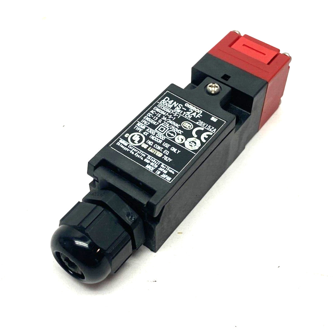 Omron D4NS-2AF Safety Door Switch 3A/240VAC 27A/250VDC 28Z15ZA
