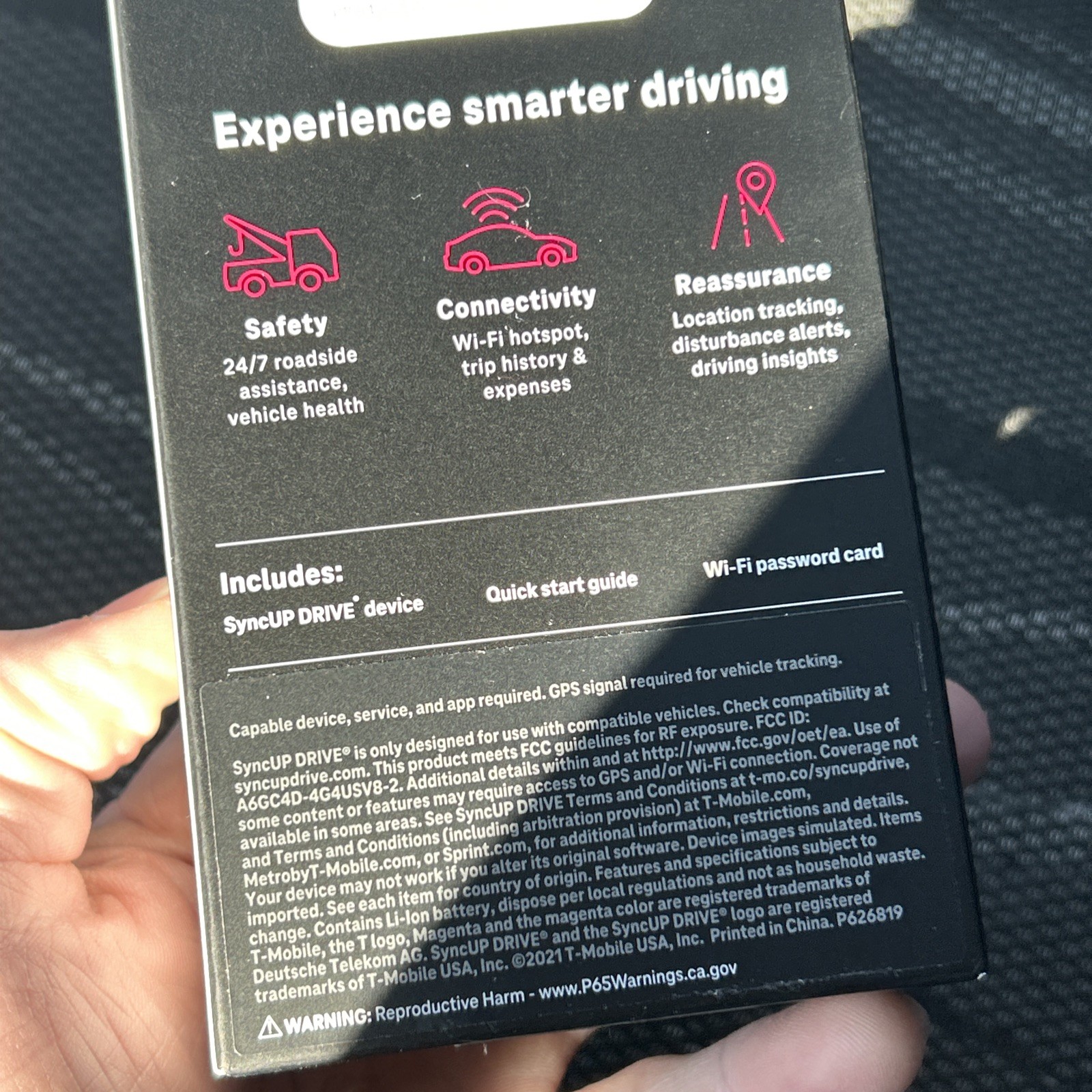 T-Mobile ✨SyncUP Drive SD-7000T For Vehicle Tracker & Maintenance - NEW
