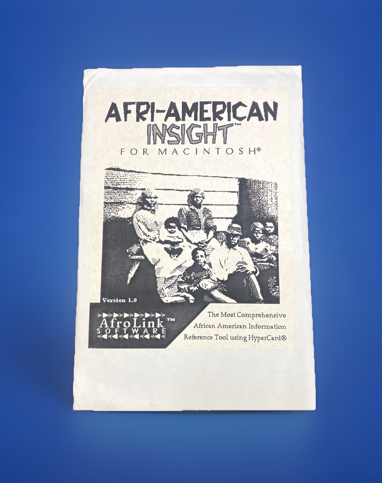 Afri-American Insight For Macintosh 1.0 Using HyperCard Rare SEALED AfroLink