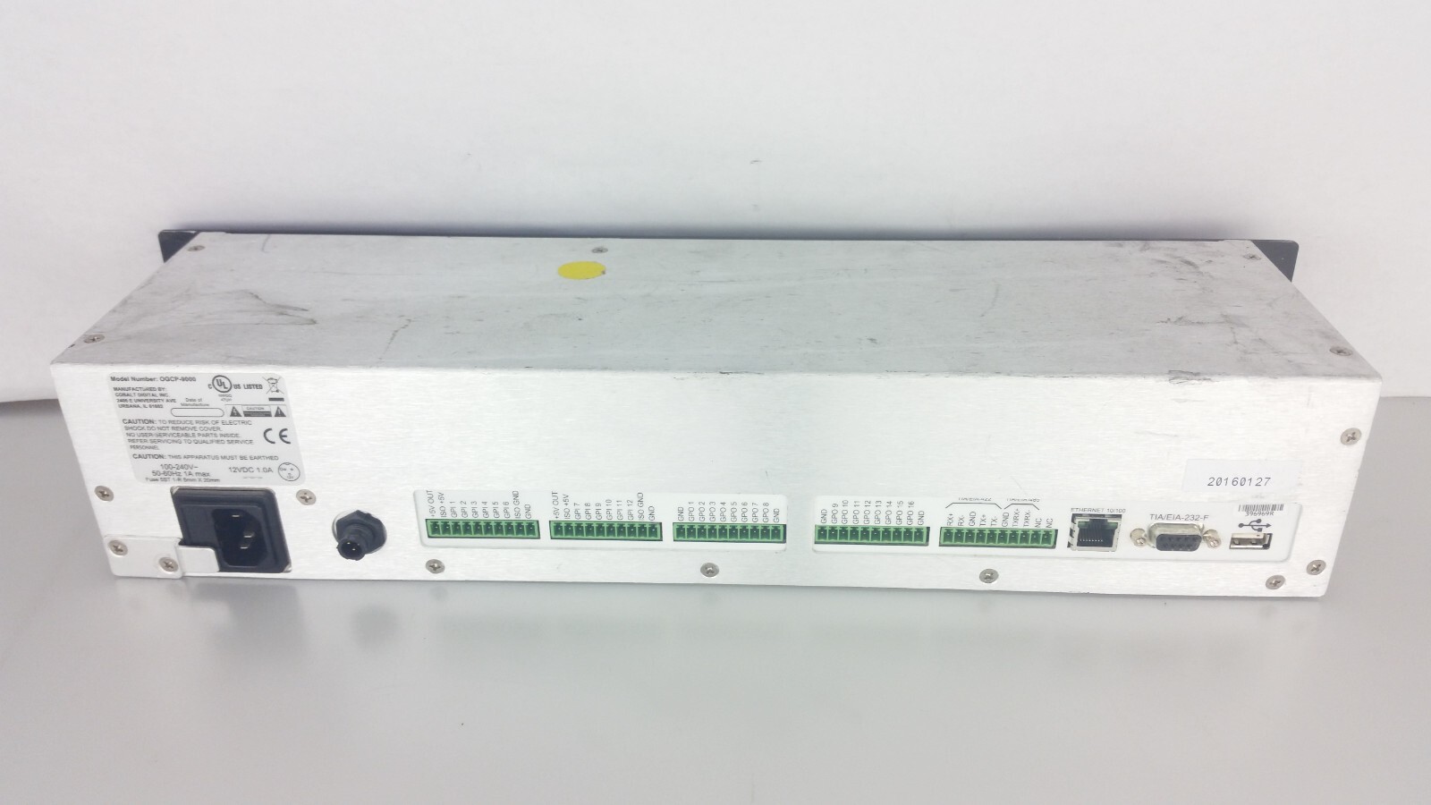 Cobalt OGCP-9000 Remote Control Panel