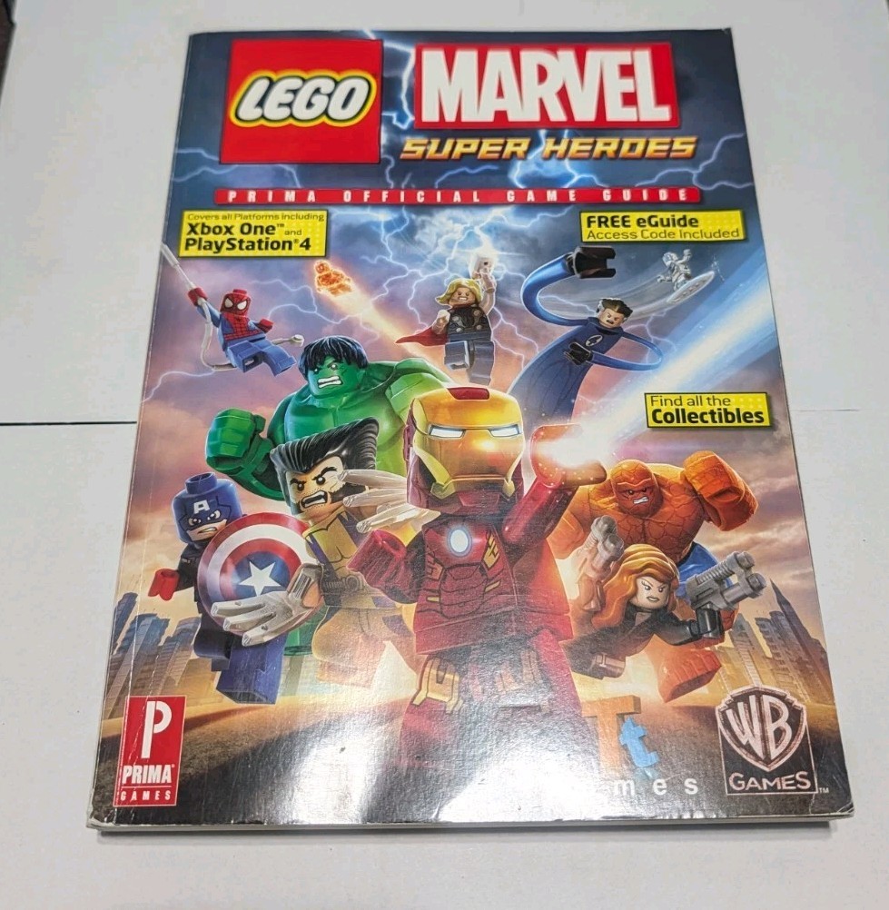 LEGO Marvel Super Heroes Prima Official Game Guide 2013 Strategy Paperback