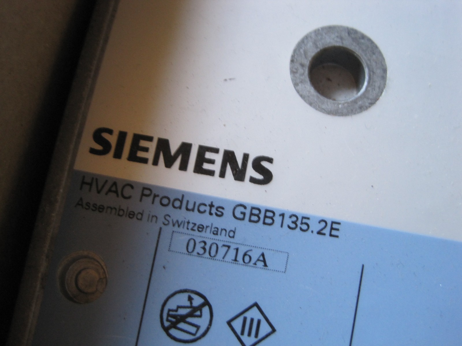 Siemens GBB135.2E  (Damper actuator)