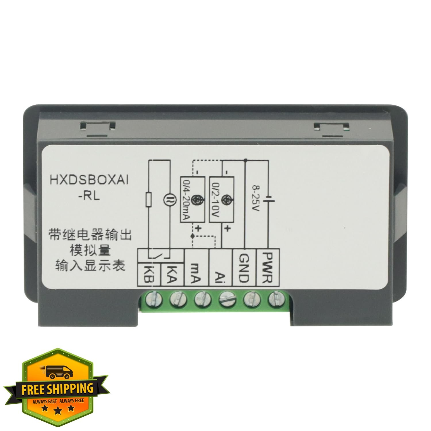 GODIYMODULES Digital Panel Meter Analog Signal Input
