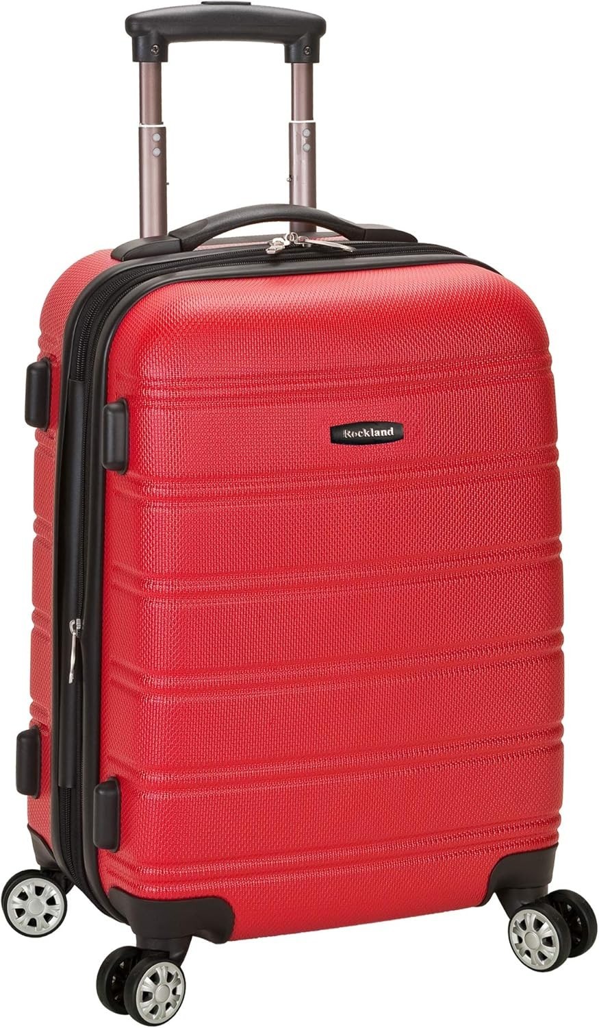 Melbourne Hardside Expandable Spinner Wheel Luggage Red Carry-On 20-Inch