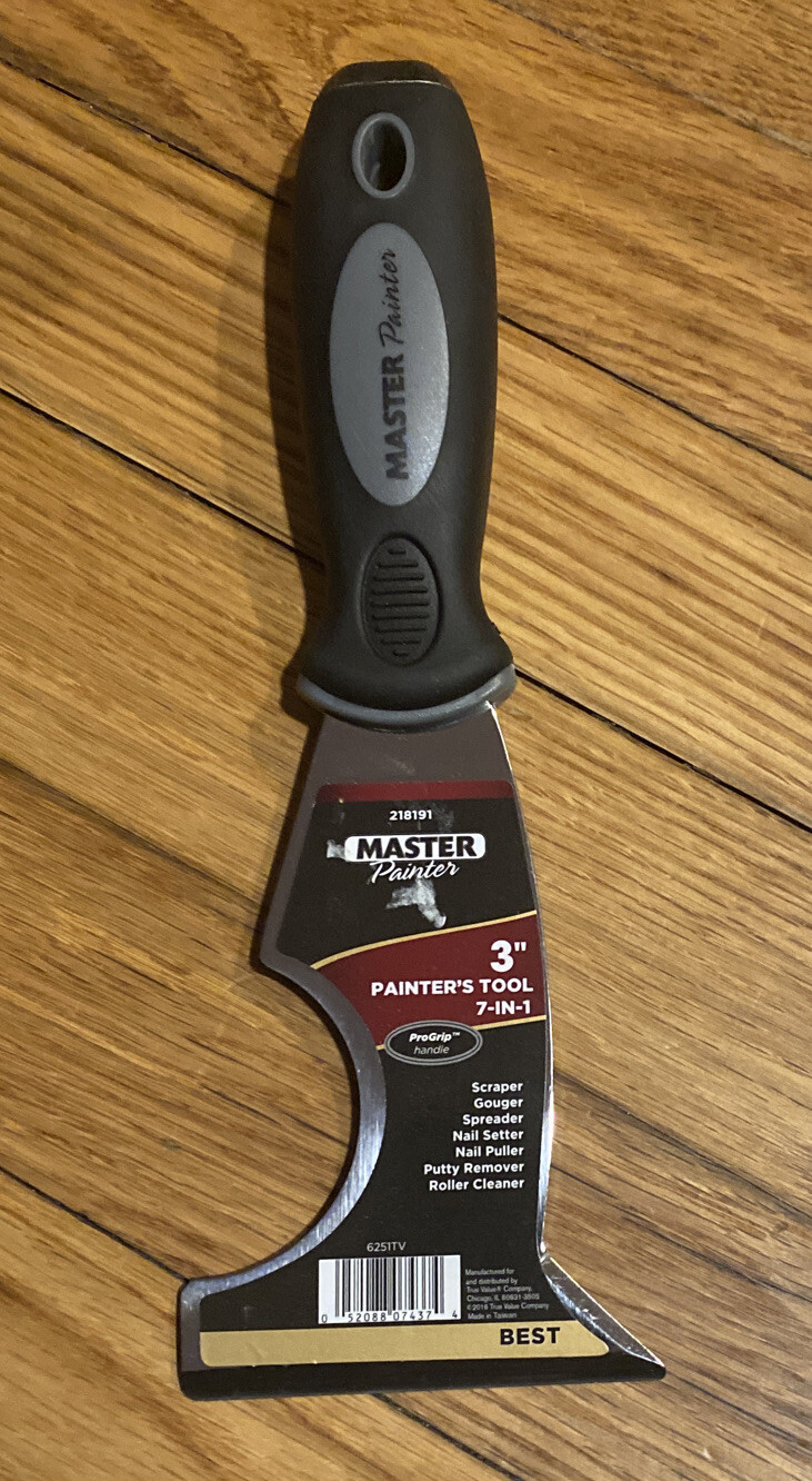 Master Painter Painters Tool 3” * High-Quality 7 in 1 with Pro-Grip *NEW