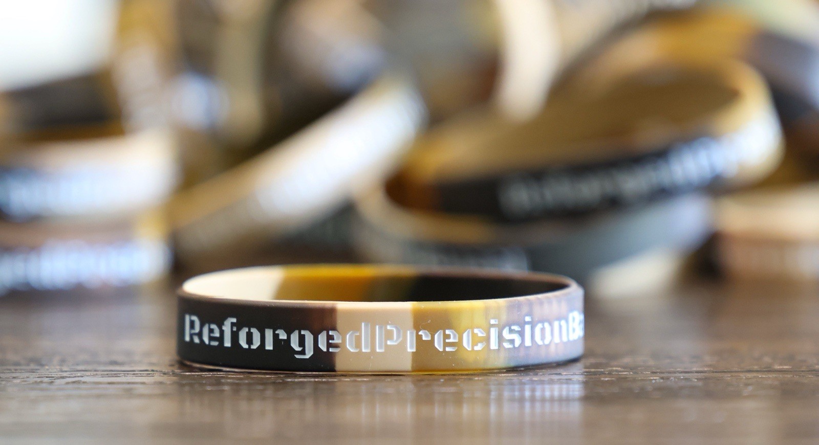 ReforgedPrecisionBags Silicon Logo Wristband