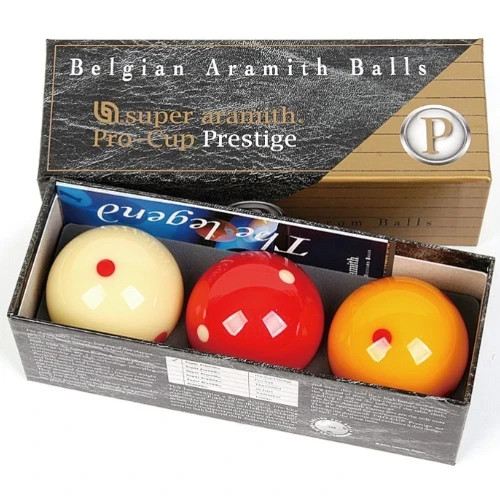Aramith Super Pro Cup Prestige Billiard Balls Set Belgian Carom Pool Official