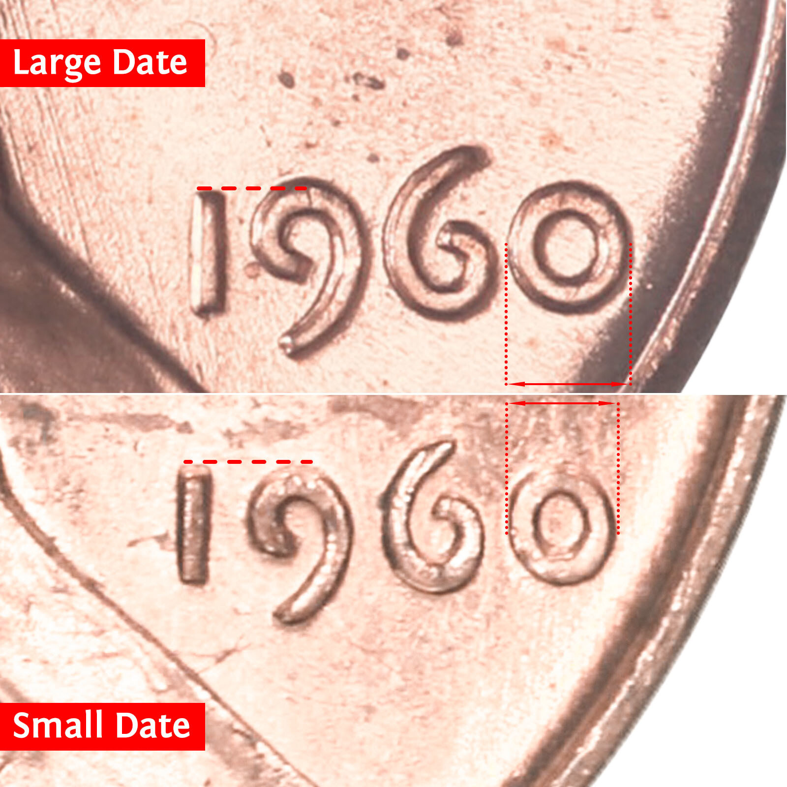 1960 (P) Lincoln Memorial Cent BU Large Date
