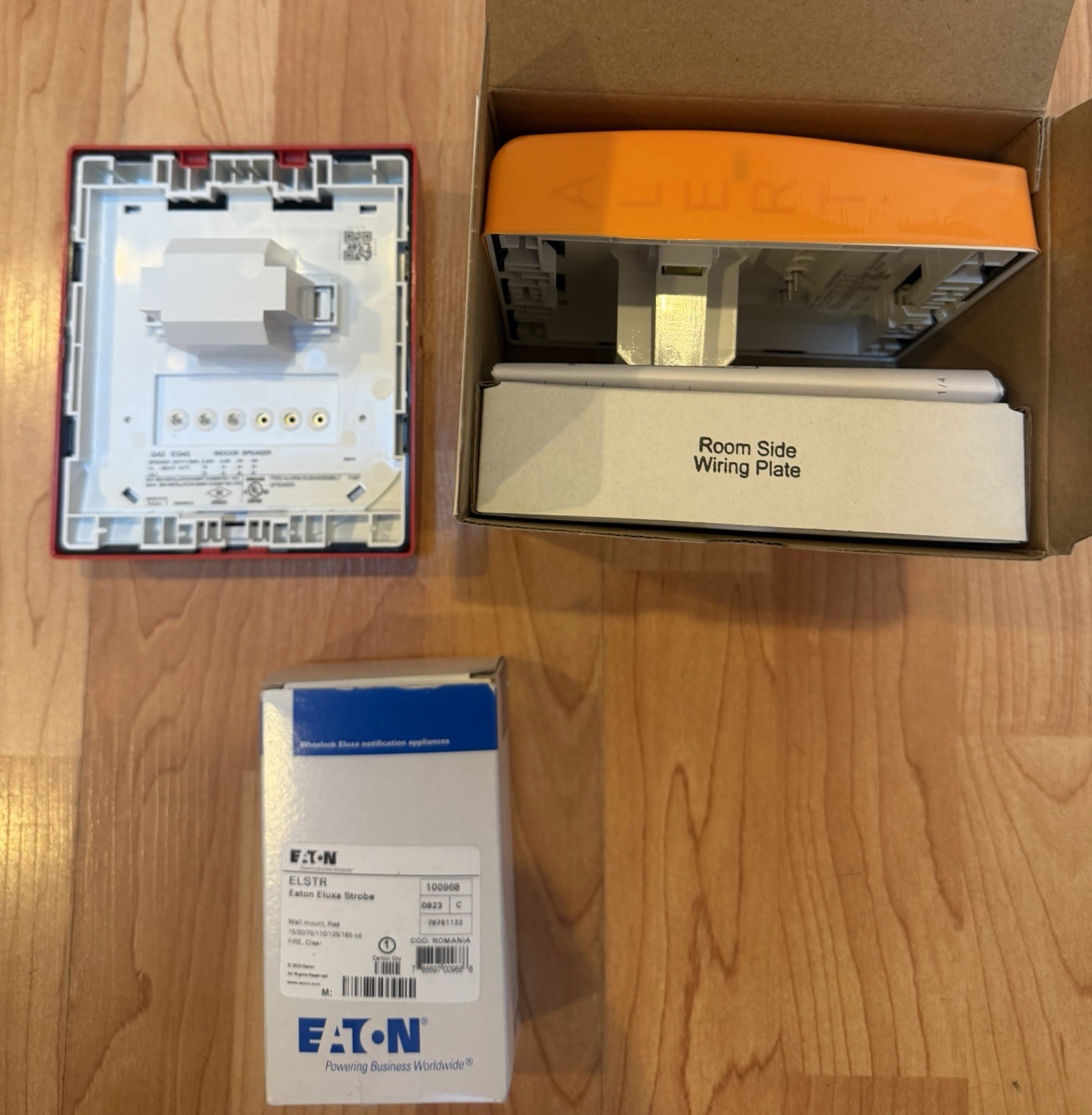 Multiple KIDDE EG4SWA (1) , EG4S (1) & Eaton ELSTR Eluxa Strobe (1) - BRAND NEW!
