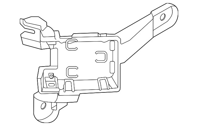 Genuine Blind Spot Detection System Warning Sensor Bracket 57N-907-455