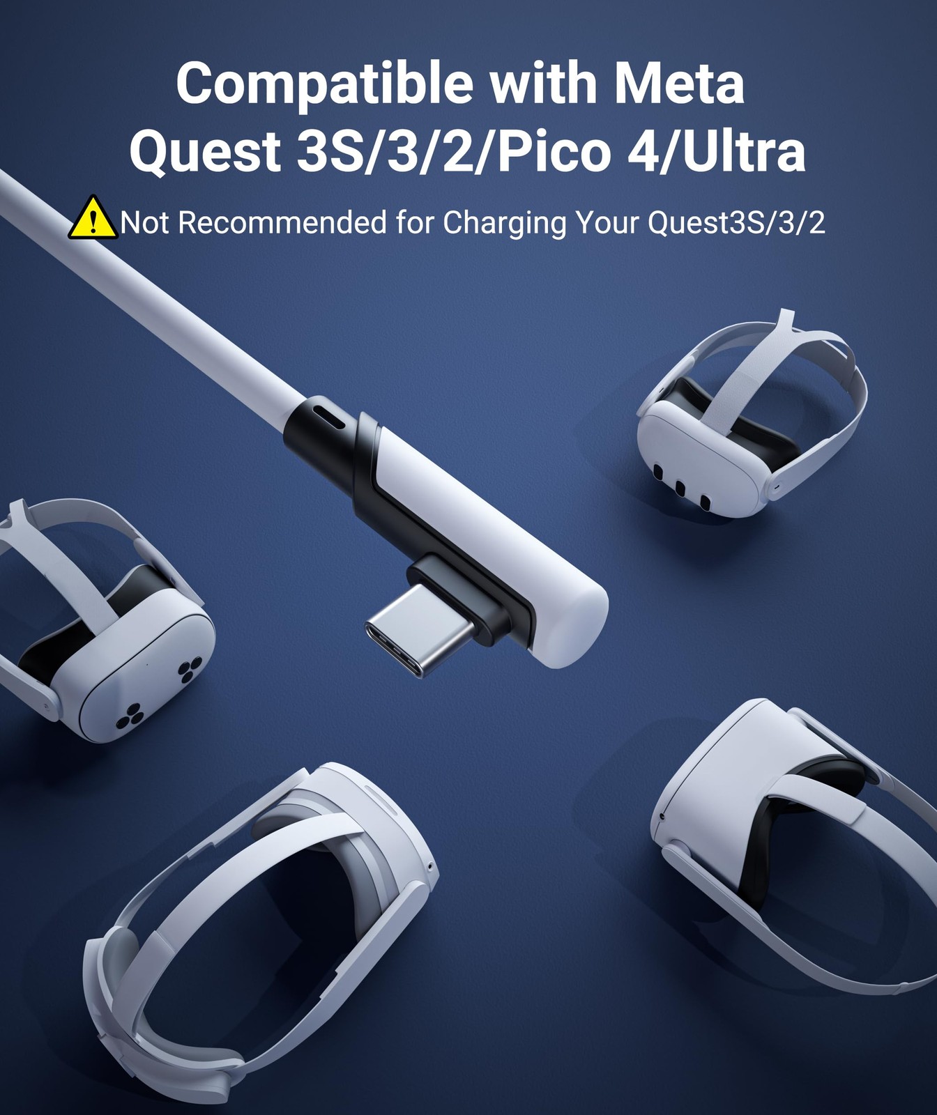 Syntech Link Cable 16FT for PCVR Compatible with Oculus/Quest 3/Meta Quest 3S