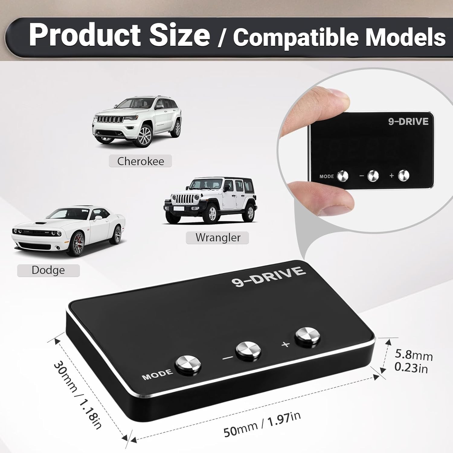 Throttle Response Controller 9 Drive Mode, 9 Drive Throttle Controller Automo...