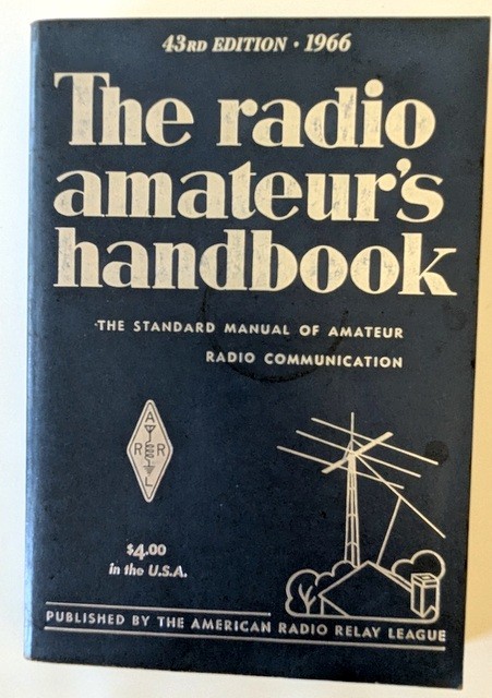 1966 ARRL Handbook Radio Amateur's Handbook