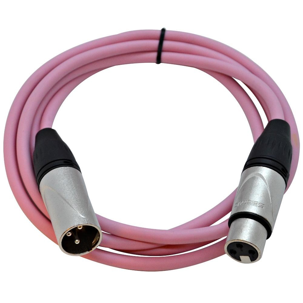 SAXLX Pink 6ft XLR Patch Cable
